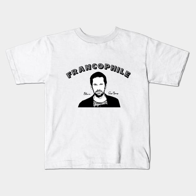 Francophile Kids T-Shirt by Bleav in Soap Operas